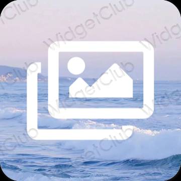 Esthetische Photos app-pictogrammen