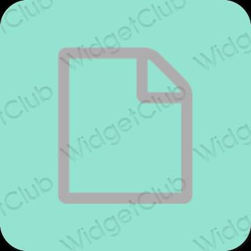 Aesthetic Notes app icons