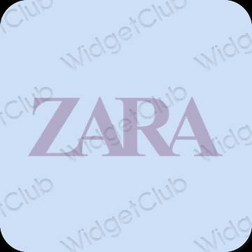 审美的 紫色的 ZARA 应用程序图标