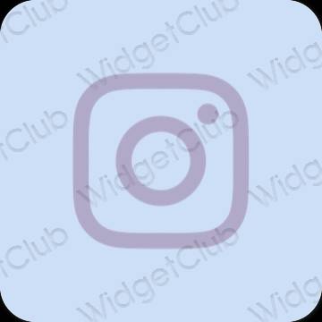 Stijlvol paars Instagram app-pictogrammen