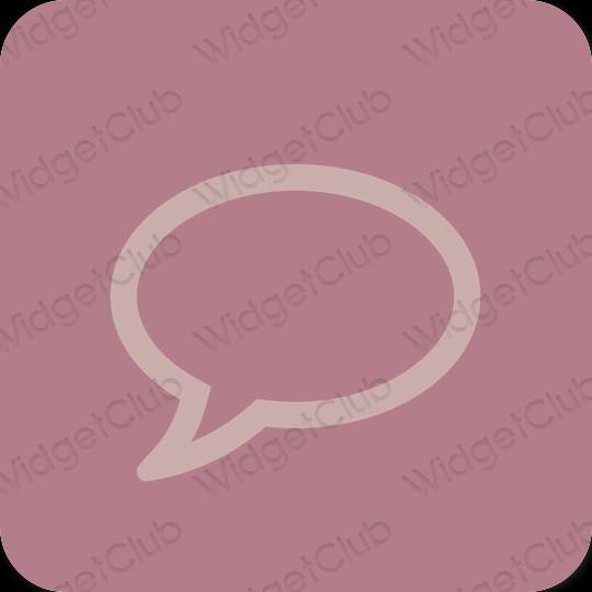 Esthetische Messages app-pictogrammen