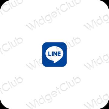 Естетични LINE икони на приложения