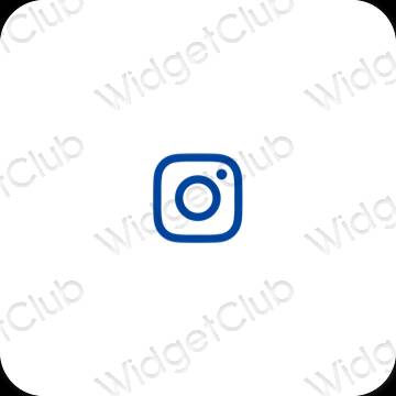 Estetické ikony aplikací Instagram