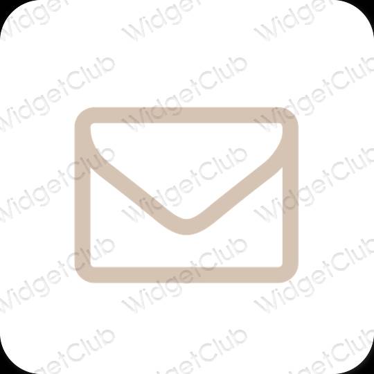 Esthetische Mail app-pictogrammen