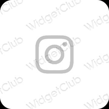 Estetické ikony aplikací Instagram