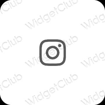 Estetické ikony aplikací Instagram
