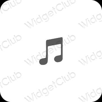 Estética Apple Music iconos de aplicaciones