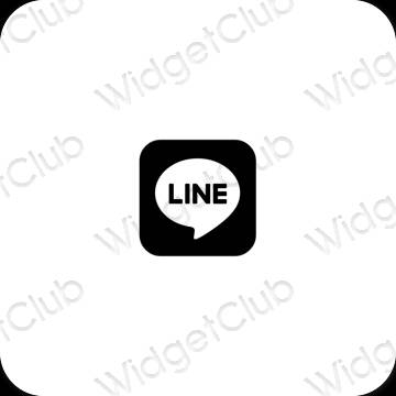 نمادهای برنامه زیباشناسی LINE