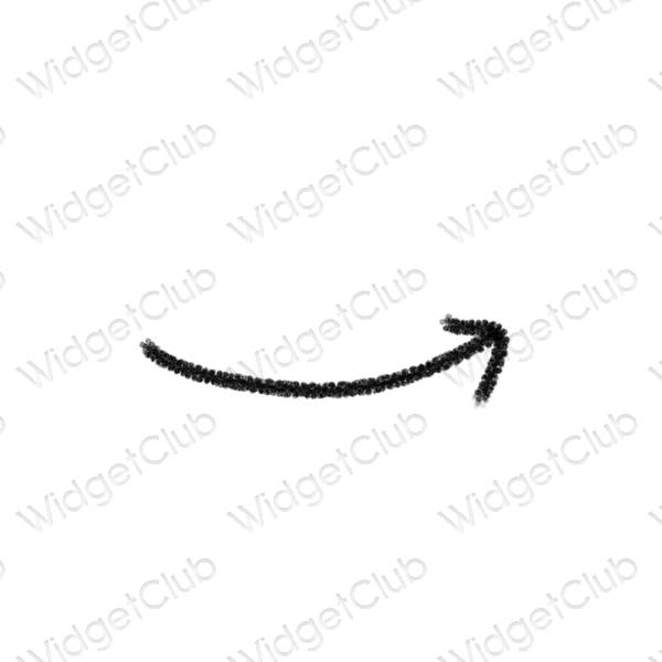 Ästhetische Amazon App-Symbole