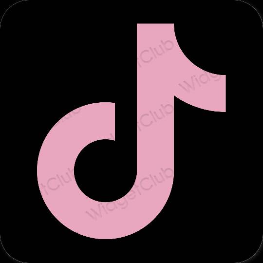 Estética TikTok iconos de aplicaciones