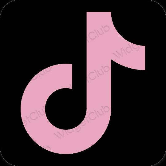 Estética TikTok iconos de aplicaciones