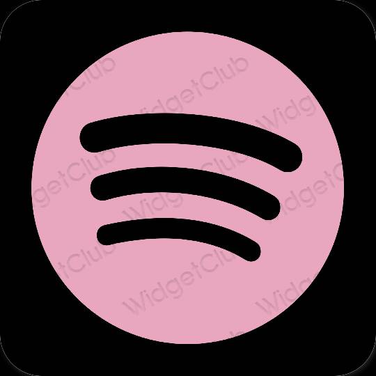 Esteetilised Spotify rakenduste ikoonid