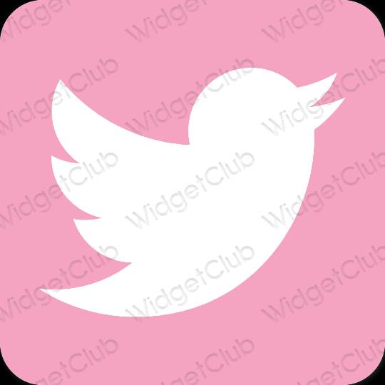 Aesthetic Twitter app icons