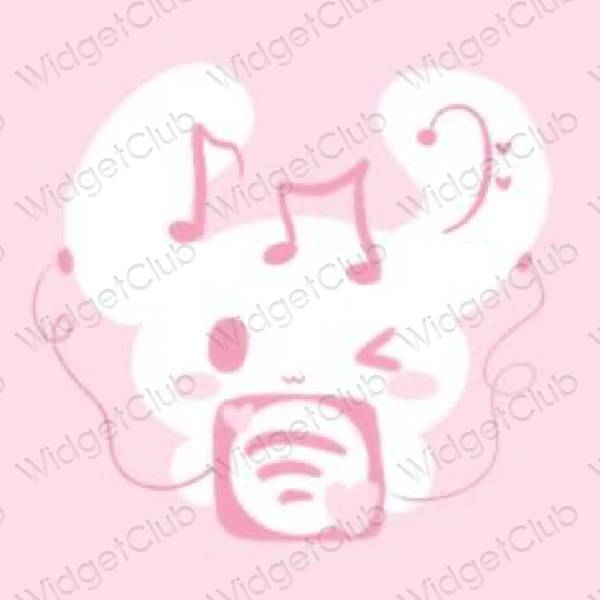 រូបតំណាងកម្មវិធី Spotify សោភ័ណភាព