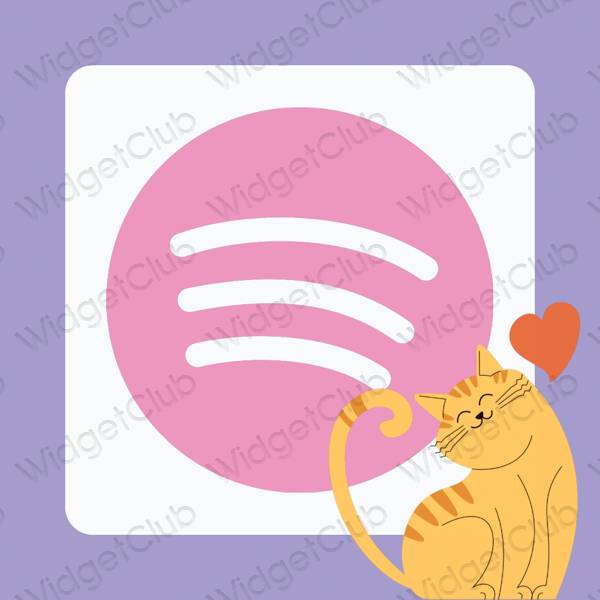 រូបតំណាងកម្មវិធី Spotify សោភ័ណភាព