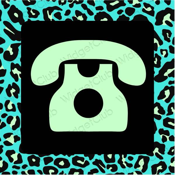 Estetyczne Phone ikony aplikacji