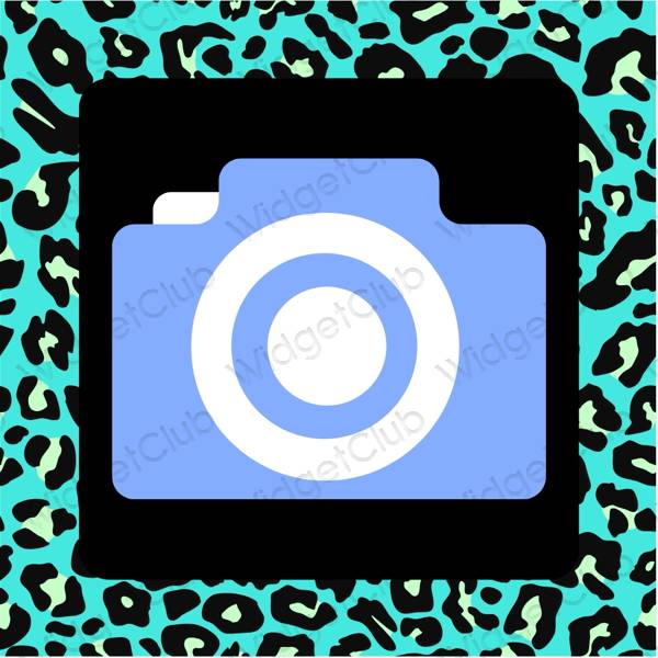 សោភ័ណ ពណ៌ស្វាយ Camera រូបតំណាងកម្មវិធី
