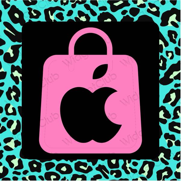 Estetické ikony aplikací Apple Store