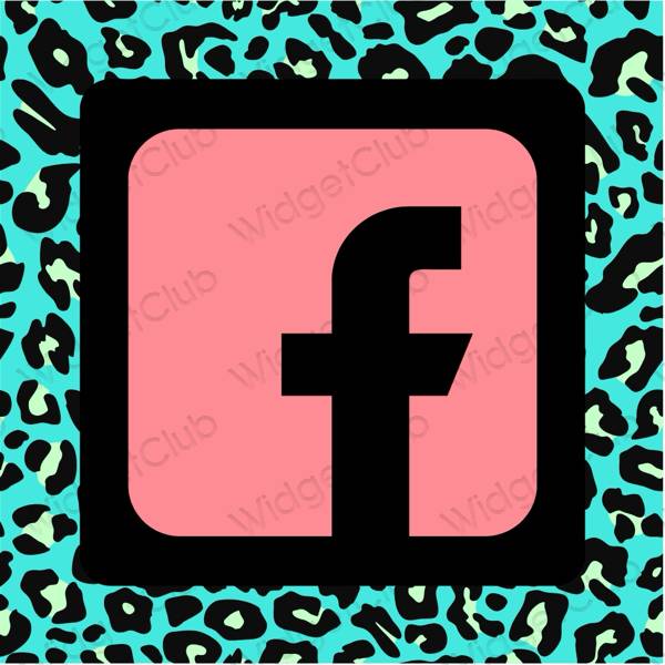 Aesthetic Facebook app icons