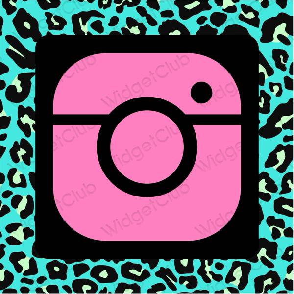 紫 Instagram おしゃれアイコン画像素材