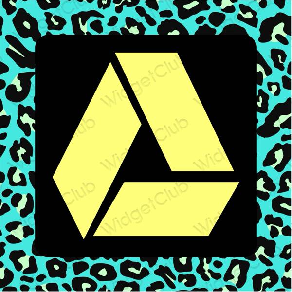 Estética Google Drive iconos de aplicaciones