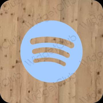 Ästhetische Spotify App-Symbole