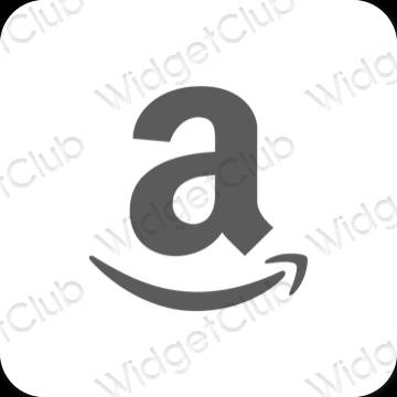 Ästhetische Amazon App-Symbole