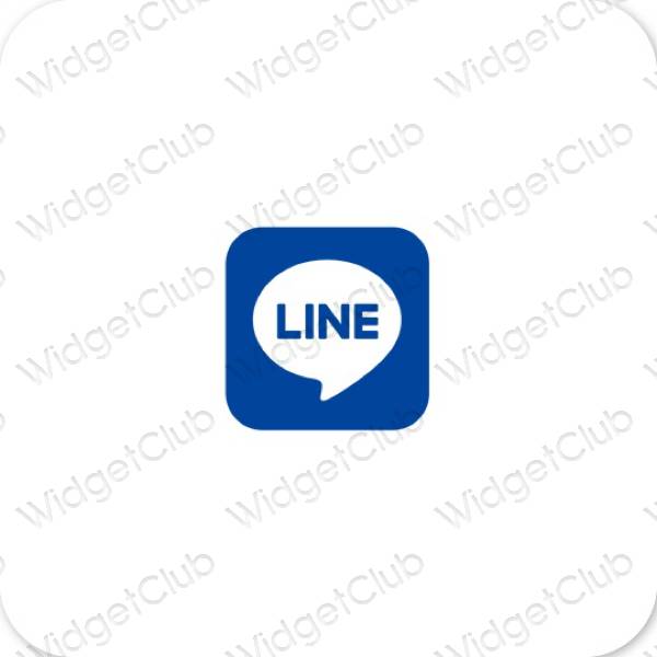 Estetske LINE ikone aplikacija