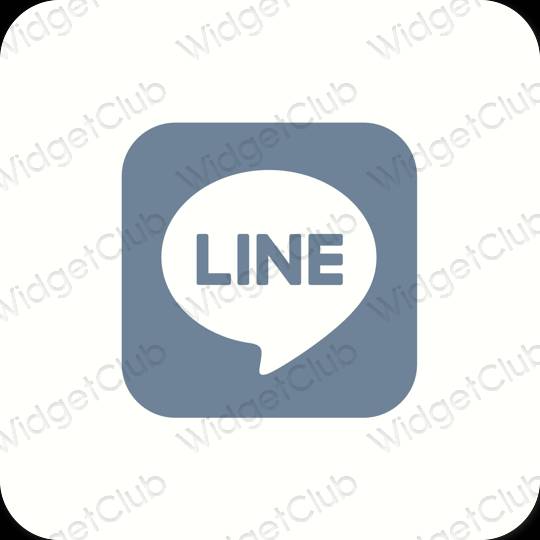 LINE おしゃれアイコン画像素材