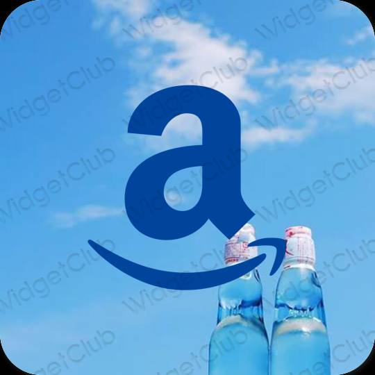 เกี่ยวกับความงาม สีน้ำเงิน Amazon ไอคอนแอพ