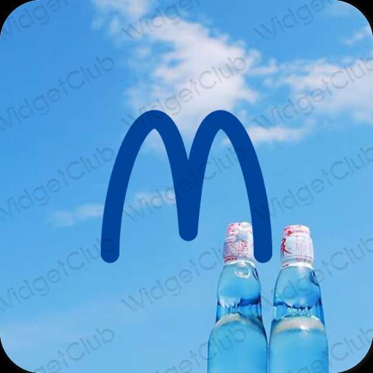 McDonalds おしゃれアイコン画像素材