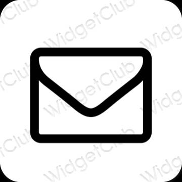 جمالية Mail أيقونات التطبيقات