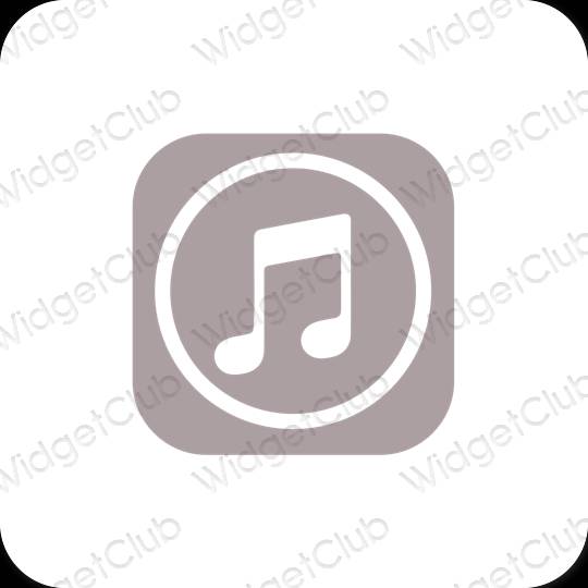 Estética Apple Music iconos de aplicaciones