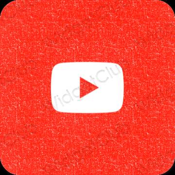 Æstetiske Youtube app-ikoner