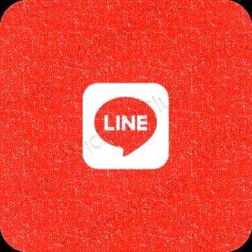 Aesthetic LINE app icons