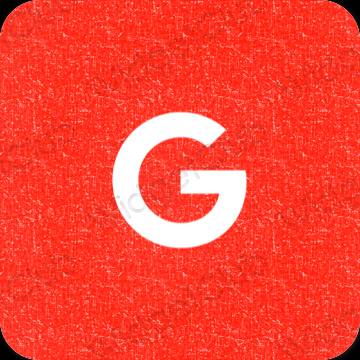 Aesthetic Google app icons