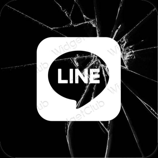 Естетични LINE икони на приложения