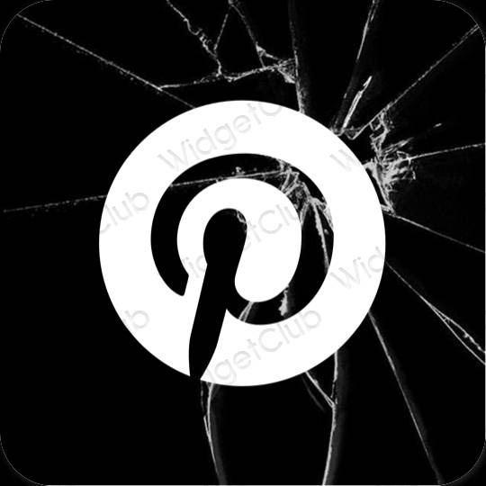 Ikon apl Pinterest Estetik