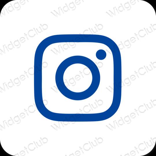 Biểu tượng ứng dụng Instagram thẩm mỹ