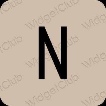 Ästhetische Netflix App-Symbole