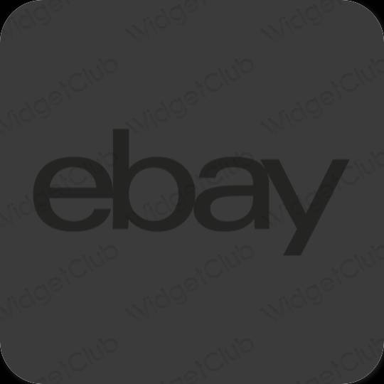 جمالية eBay أيقونات التطبيقات