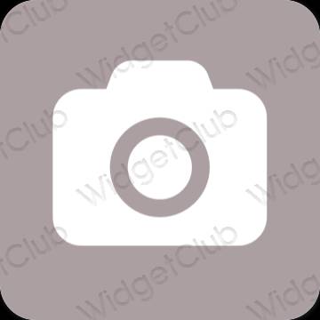 Esthetische Camera app-pictogrammen