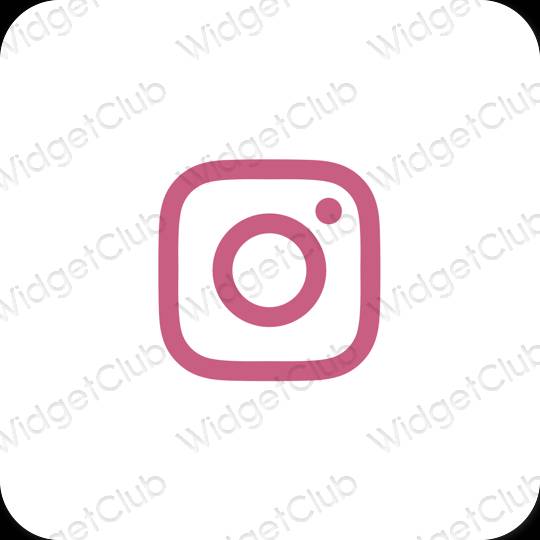 جمالية Instagram أيقونات التطبيقات