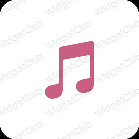 Apple Music おしゃれアイコン画像素材