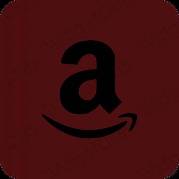 Icônes d'application Amazon esthétiques