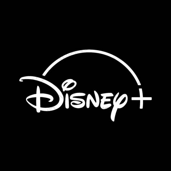 Aesthetic black Disney app icons