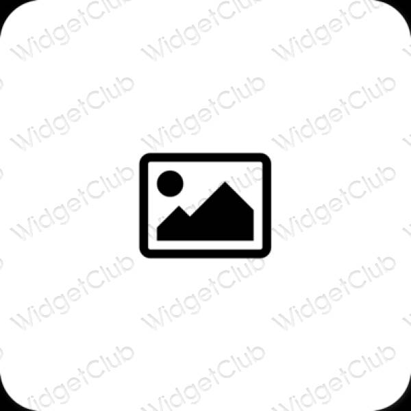 Esthetische Photos app-pictogrammen