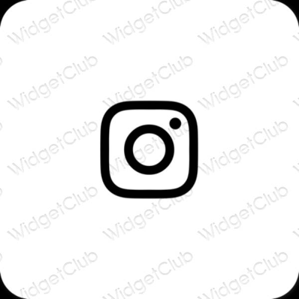 Estética Instagram iconos de aplicaciones