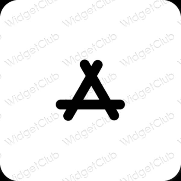 Esthetische AppStore app-pictogrammen