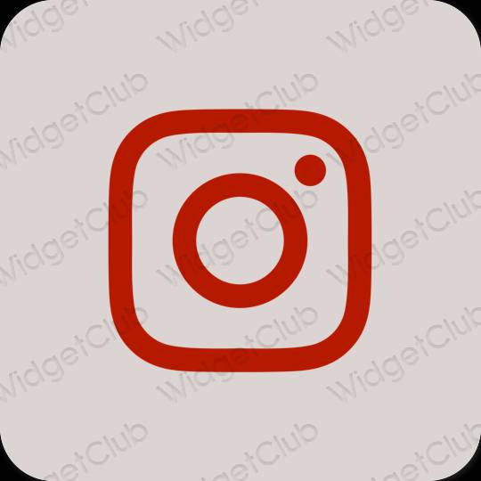 Ästhetische Instagram App-Symbole